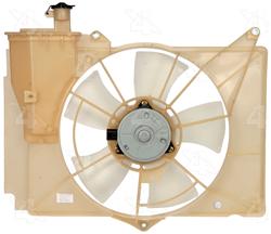 Four Seasons Radiator and Condenser Fan Motor Assemblies for 2004-2006 XB, XA, 2000-2004 ECHO - 75477