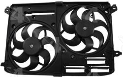 Four Seasons Radiator and Condenser Fan Motor Assemblies for 2013-2014 FUSION - 75952