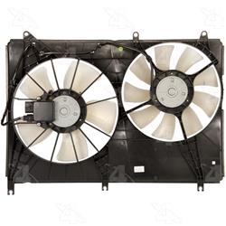 Four Seasons Radiator and Condenser Fan Motor Assemblies for 2004-2010 ENDEAVOR - 76196