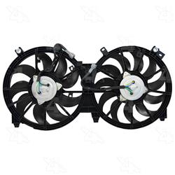 Cond Fan Assembly 4 Seasons 75203 Dual Radiator and Condenser Fan Assembly-Rad