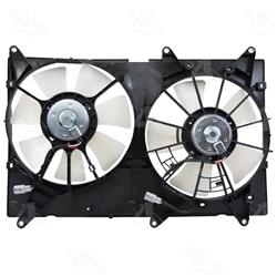 Four Seasons Radiator and Condenser Fan Motor Assemblies for 2001-2007 HIGHLANDER - 76223