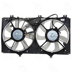 Four Seasons Radiator and Condenser Fan Motor Assemblies for 2007-2011 CAMRY - 76225
