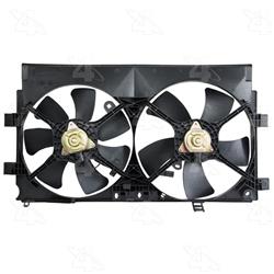 Four Seasons Radiator and Condenser Fan Motor Assemblies for 2008-2014 LANCER - 76255