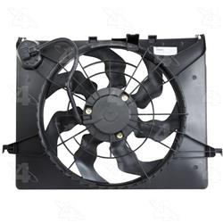 Four Seasons Cooling Fan Assemblies for 2011-2013 OPTIMA, 2011-2014 SONATA - 76257