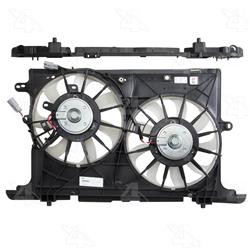 Four Seasons Radiator and Condenser Fan Motor Assemblies for 2008-2014 XB - 76262
