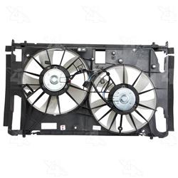 Four Seasons Radiator and Condenser Fan Motor Assemblies for 2006-2012 RAV4 - 76266
