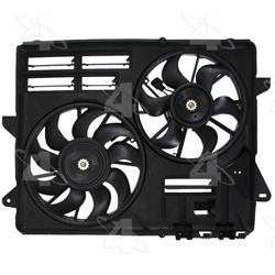 Four Seasons Radiator and Condenser Fan Motor Assemblies for 2015-2023 MUSTANG - 76329