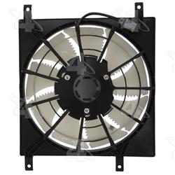 Four Seasons Condenser Fan Motor Assemblies for 2007-2013 SX4 - 76346