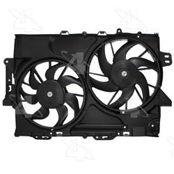 Four Seasons Radiator and Condenser Fan Motor Assemblies for 2010-2012 EQUINOX - 76357