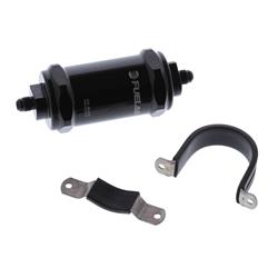 FUELAB 818 Series Inline 40 Microns Fuel Filter with -6 AN Inlet Size 81811-1
