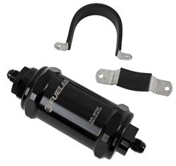 FUELAB 848 Series Inline 10 Microns Fuel Filter with -6 AN Inlet Size 84801-1