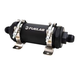 FUELAB PRO Series Extreme Flow In-Line 100 Microns Fuel Filter with -10 AN Inlet Size 86823