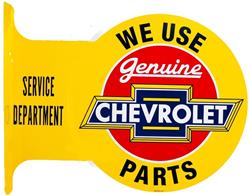 Genuine Chevrolet Parts Flange Sign SYF2