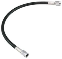 Goodridge Black Coat Hoses with Chrome Swivels