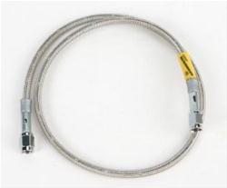 Goodridge DOT Clearcoat Hoses with Chrome Swivels D-80350
