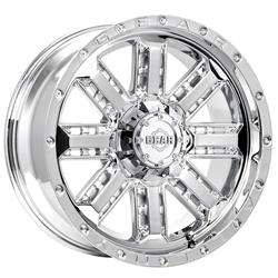 Gear Off Road 723C-2095218 Gear Alloy 723C Nitro Chrome Wheels