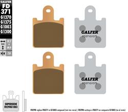 Galfer Braking Systems Brake Pads FD371G1375