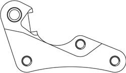 Galfer Braking Systems Brake Caliper Mounting Brackets SP054