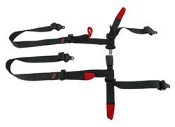 G-FORCE Tuner Belts 4-Point Harness 9000BK