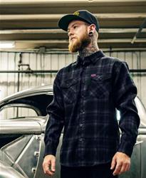 Greasy Hands Society Kiss The Sky Relaxed-Fit Flannel Shirts