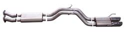 Gibson Dual Sport Truck Exhaust Systems for 2006-2010 GRAND CHEROKEE - 17405