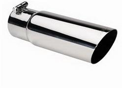 Gibson Stainless Steel  Round, Polished 2.25 Inch Exhaust Tip 500558
