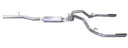 Gibson Split Rear Exhaust Systems for 2010-2013 SIERRA 1500, SILVERADO 1500 - 5636