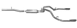 Gibson Split Rear Exhaust Systems for 2014-2018 SIERRA 1500, SILVERADO 1500 - 5657