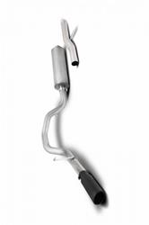 Gibson Elite Black Series Single Exhaust Systems for 2021-2023 SUBURBAN, YUKON XL - 615639B