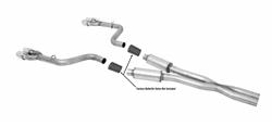 Gibson Split Rear Exhaust Systems for 2015-2023 CHALLENGER - 617010