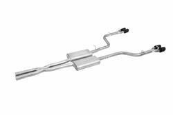 Gibson Elite Black Series Split Rear Exhaust Systems 617012-B