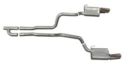 Gibson Muscle Car Exhaust Systems for 2005-2010 MUSTANG - 619005