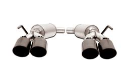 Gibson Elite Black Series Split Rear Exhaust Systems 619718B