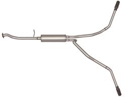 Gibson Dual Extreme Exhaust Systems for 1999-2000 SILVERADO 2500, SIERRA 2500, 2001 SIERRA 1500 - 65008