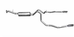 Gibson Split Rear Exhaust Systems for 2000-2006 YUKON, TAHOE, 2002-2005 ESCALADE - 65560