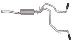 Gibson Dual Extreme Exhaust Systems for 2007-2009 AVALANCHE, SUBURBAN 1500, 2007-2014 YUKON XL 1500 - 65572