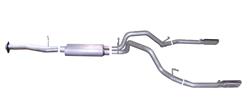 Gibson Split Rear Exhaust Systems for 2007-2009 SIERRA 1500, SILVERADO 1500 - 65634
