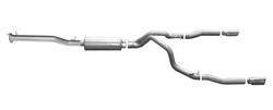Gibson Split Rear Exhaust Systems for 2014-2018 SIERRA 1500, SILVERADO 1500 - 65661