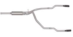 Gibson Split Rear Exhaust Systems for 1996-2002 RAM 2500, RAM 3500 - 66503