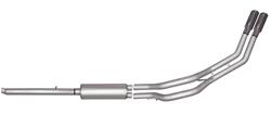 Gibson Dual Sport Truck Exhaust Systems for 2005-2011 DAKOTA, 2006-2009 RAIDER - 66538