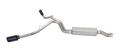 Gibson Elite Black Dual Extreme Exhaust Systems for 2014-2024 2500, 3500 - 66567B