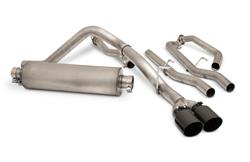 Gibson Elite Black Series Dual Sport Truck Exhaust Systems 67104B