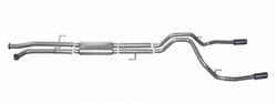 Gibson Elite Black Series Split Rear Exhaust Systems for 2007-2019 TUNDRA - 67402B