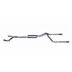 Gibson Split Rear Exhaust Systems for 2004-2018 TITAN - 68200