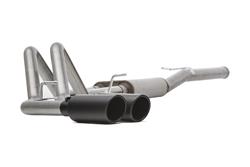 Gibson Elite Black Series Dual Sport Truck Exhaust Systems for 2004-2018 TITAN - 68300B