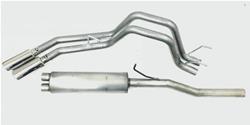 Gibson Dual Sport Truck Exhaust Systems for 2020-2024 F-250 SUPER DUTY, F-350 SUPER DUTY - 69136