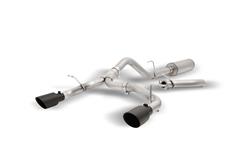 Gibson Elite Black Series Split Rear Exhaust Systems for 2021-2024 BRONCO - 69551B