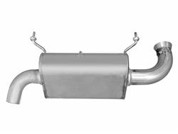 Gibson Side X Side Performance Slip On 409 Stainless Steel  Inch Muffler 98018