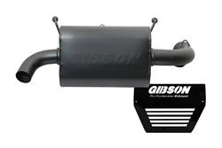 Gibson Side X Side Performance Slip On 409 Stainless Steel  Inch Muffler 98020