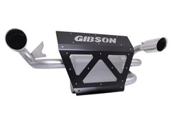 Gibson Side X Side Performance Slip On 409 Stainless Steel  Inch Muffler 98037